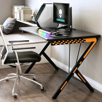 Costway Gaming Desk Computer Desk PC Laptop Table Workstation Home Office Ergonomic New - Image 3