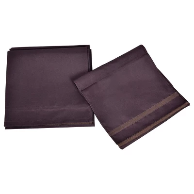 Costway 4 Panel Room Divider Privacy Screen Home Office Fabric Metal Frame - Image 6