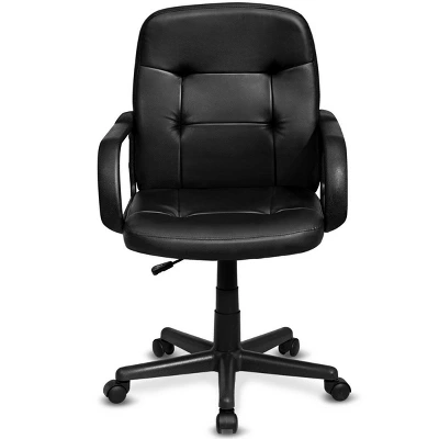 Costway Ergonomic Mid-Back Executive Office Chair Swivel Computer Desk Task Chair New - Image 8