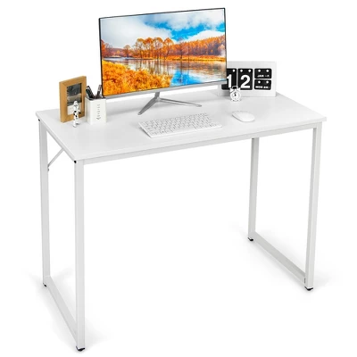 Costway Computer Desk Writing Workstation Study Laptop Table Home Office - Image 14