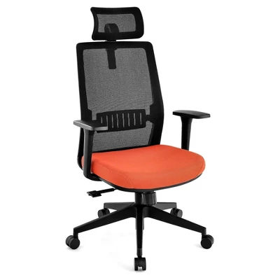 Costway Mesh Office Chair Big Tall Ergonomic Executive Chair Height Adjustable 400 Lbs - Image 9
