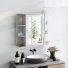 Costway Multipurpose Wall Surface Bathroom Storage Medicine Cabinet Mirror