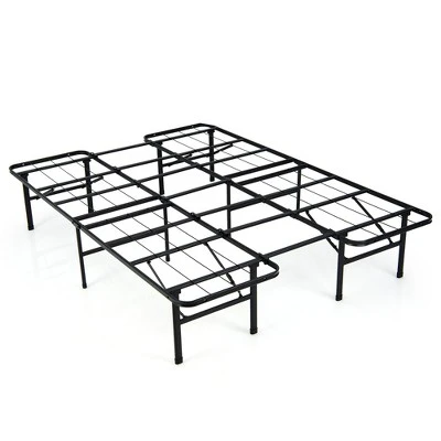 Costway Folding Metal Platform Bed Frame 13 Inch Mattress Foundation 660 LBS - Image 10
