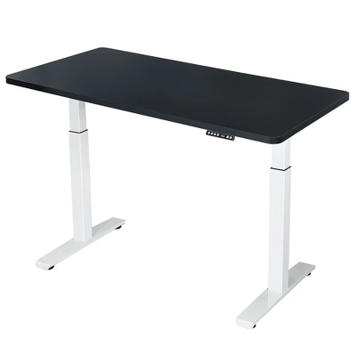 Costway Electric 55''x28'' Standing Desk Sit To Stand Workstation Dual Motor - Image 9
