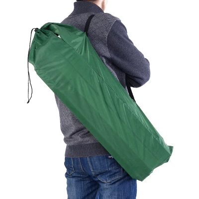 Costway Roll Up Portable Folding Camping Square Aluminum Picnic Table W/Bag (55'' ) - Image 9