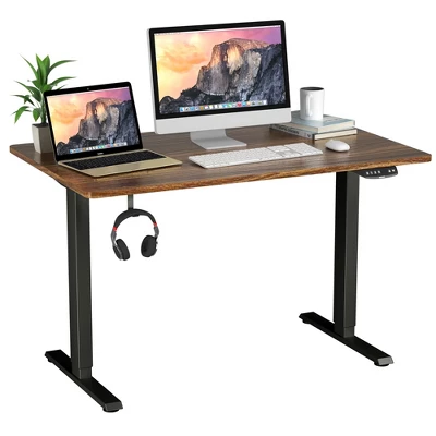 Costway Industrial Electric Adjustable Standing Up Desk Dual Motor W/ Controller - Image 11