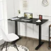 Costway 48'' Electric Sit To Stand Desk Adjustable Standing Workstation