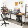 Costway 63'' Large Computer Desk Writing Workstation Conference Table Home Office
