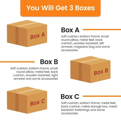 Costway Modular 3-Seat Sofa Couch With Socket USB Ports & Side Storage Pocket Ash Grey - Image 9