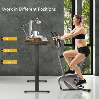 Costway Industrial Electric Adjustable Standing Up Desk Dual Motor W/ Controller - Image 9