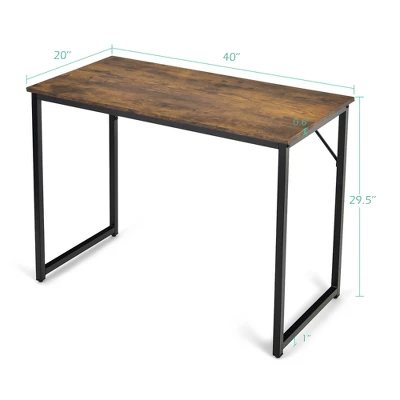 Costway Computer Desk Writing Workstation Study Laptop Table Home Office - Image 6