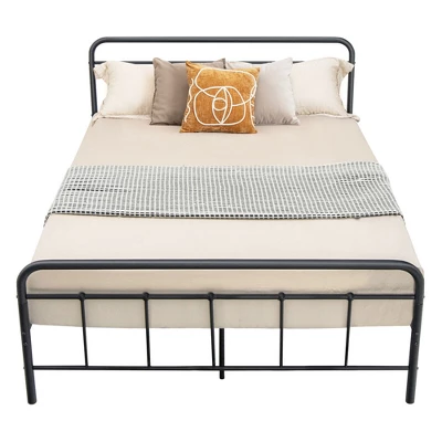 Costway Full Size Heavy Duty Metal Bed Frame Headboard Platform Mattress Foundation - Image 9